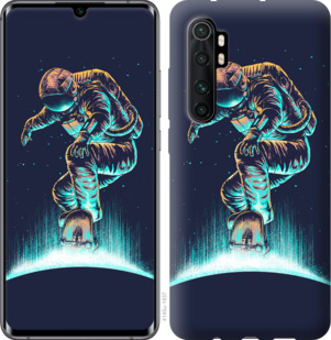 

Чехол Космонавт на скейтборде для Xiaomi Mi Note 10 Lite 936457