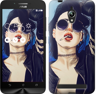

Чехол Девушка на стиле для Asus Zenfone Go ZC500TG 643998