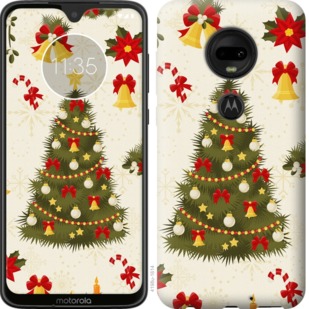 Чохол Новорічна ялинка на Motorola Moto G7
