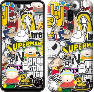 

Чохол Popular logos на Meizu X8 762699