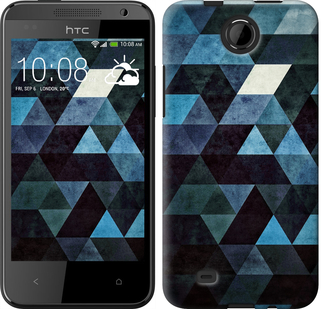 

Чехол Треугольники для HTC Desire 300 79763
