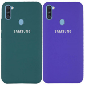 Чохол Silicone Cover Full Protective (AA) на Samsung Galaxy A11