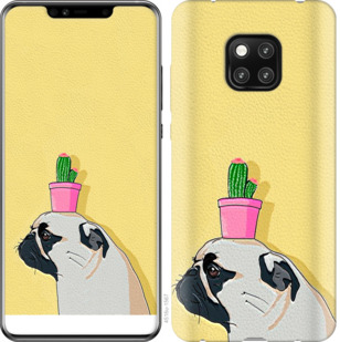 

Чехол Мопс с кактусом для Huawei Mate 20 Pro 795808