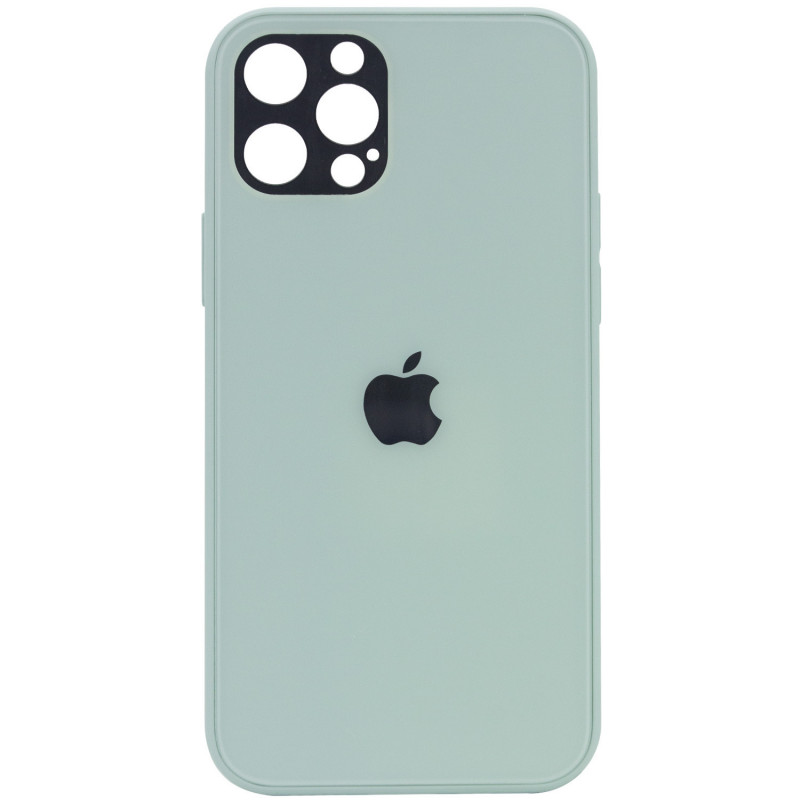 Уценка TPU+Glass чехол GLOSSY Logo Full camera для Apple iPhone 12 Pro Max (6.7")