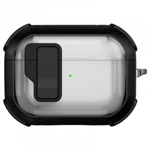 Футляр противоударный Locking Button для наушников Airpods Pro