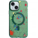 Чохол TPU+PC Flush with Magnetic Safe на Apple iPhone 13 (6.1") (Dark green)