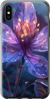 Чехол Магический цветок для iPhone XS