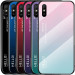 TPU+Glass чехол Gradient HELLO для Xiaomi Redmi 9A