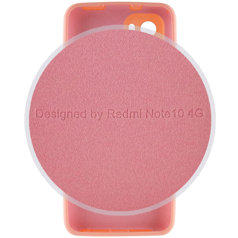 Фото Чохол Silicone Cover Full Camera (AA) Xiaomi Redmi Note 10 / Note 10s (Рожевий / Pudra) в маназині vchehle.ua