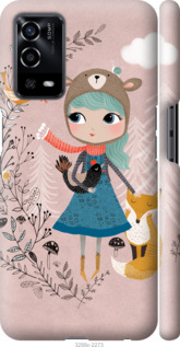 

Чехол Синеволосая девочка для Oppo A55 1615789