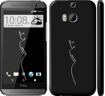 

Чехол Силуэт1 для HTC One M8 809422