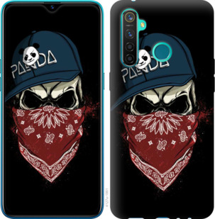 

Чехол Череп в кепке для Realme 5 Pro 918807