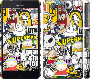 

Чохол Popular logos на Sony Xperia Z3 Compact D5803 627995