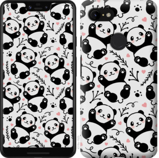 Чехол Панды для Google Pixel 3a XL