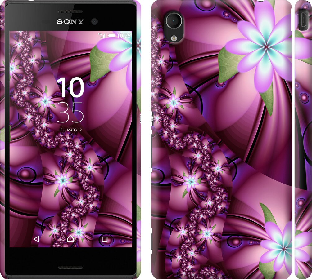 

Чохол Цветочная мозаика для Sony Xperia M4 Aqua E2312 121058