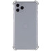 TPU чехол GETMAN Ease logo усиленные углы для Apple iPhone 12 Pro (6.1") (Серый (прозрачный))