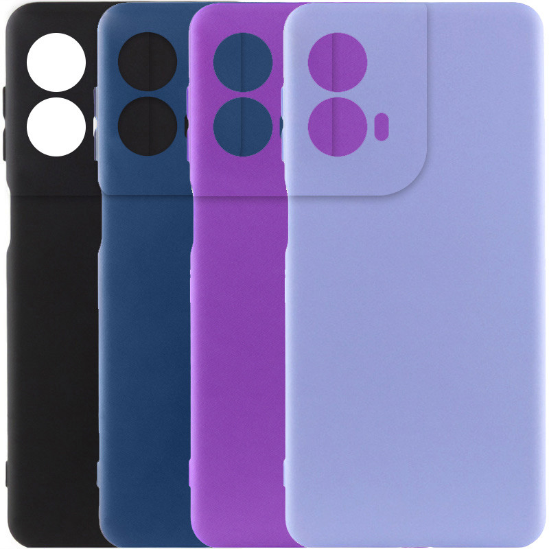 Чохол Silicone Cover Lakshmi Full Camera (AA) на Motorola Moto G85