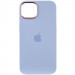 Фото Чохол Silicone Case Metal Buttons (AA) на Apple iPhone 14 (6.1") (Блакитний / Cloud Blue) на vchehle.ua