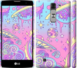 Чехол Розовая галактика для LG G4c H522y