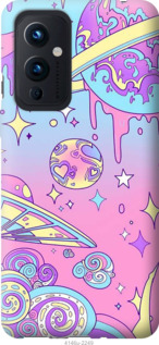

Чехол Розовая галактика для OnePlus 9 1168397