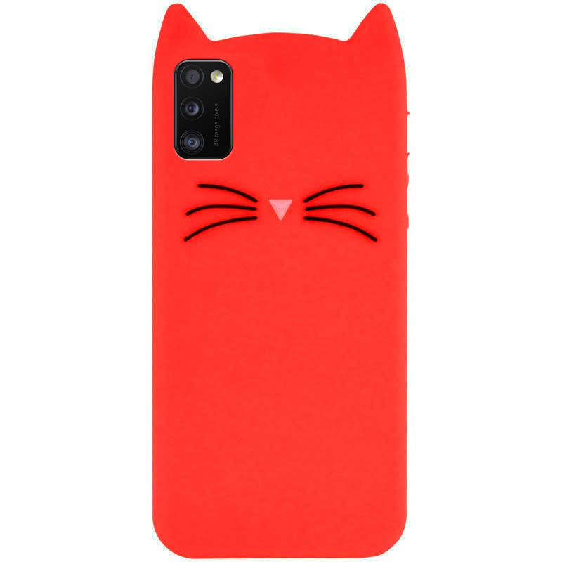 

Силиконовая накладка 3D Cat для Samsung Galaxy A41 (Красный) 905647