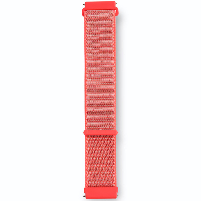 

Ремешок Nylon для Xiaomi Amazfit / Samsung 20 mm (Рожевий / Hot Pink) 925621