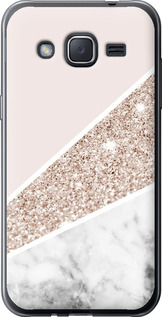 Чехол Пастельный мрамор для Samsung Galaxy J2 J200H