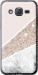 Чехол Пастельный мрамор для Samsung Galaxy J2 J200H