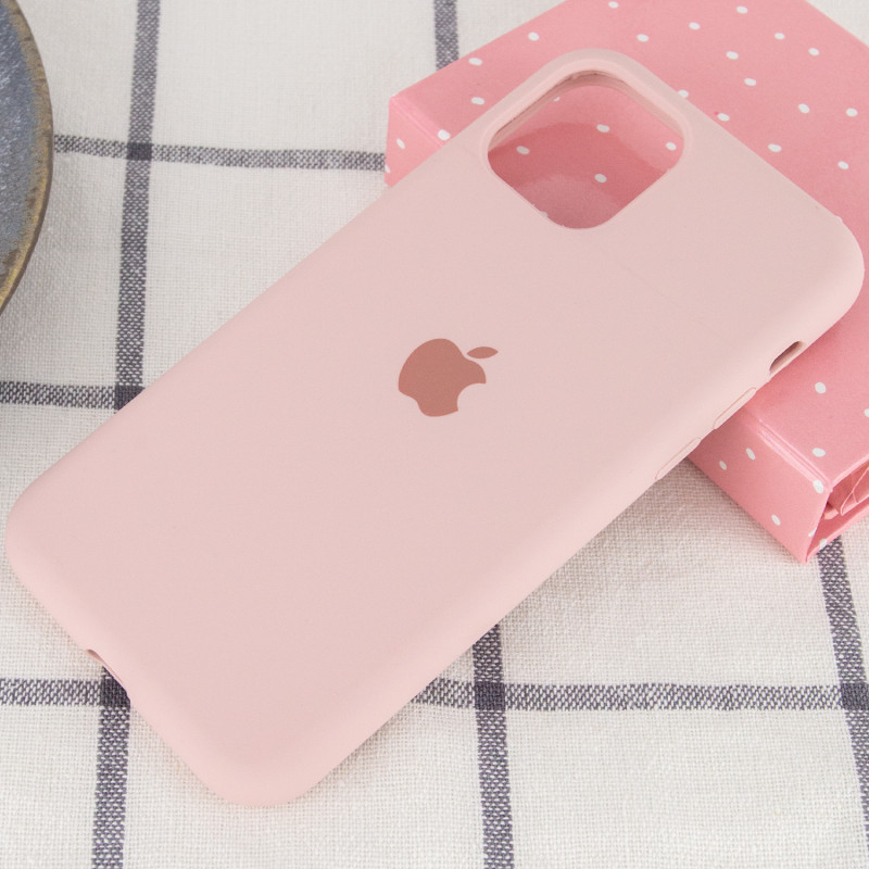 Фото Чехол Silicone Case Full Protective (AA) для Apple iPhone 11 (6.1") (Розовый / Pink Sand) на vchehle.ua