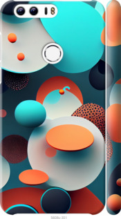 

Чохол Горошок абстракція на Huawei Honor 8 1543653
