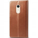Шкіряний чохол-книжка GETMAN Gallant (PU) для Xiaomi Redmi 5 Plus / Redmi Note 5 (Single Camera) (Коричневий) в магазині vchehle.ua