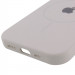 Купити Чохол Silicone Case Full Protective (AA) with Magnetic Safe на Apple iPhone 12 Pro Max (6.7") (Сірий / Light Grey) на vchehle.ua