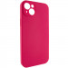 Фото Чехол Silicone Case Full Camera Protective (AA) NO LOGO для Apple iPhone 13 (6.1") (Красный / Rose Red) на vchehle.ua