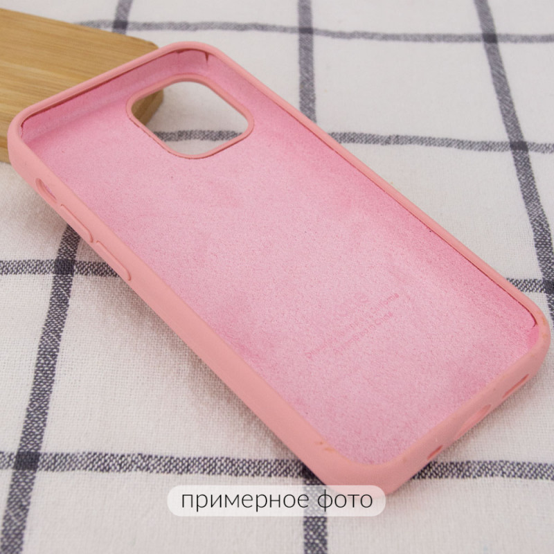 Фото Чохол Silicone Case Full Protective (AA) на Apple iPhone 16 (6.1") (Рожевий / Pink) в маназині vchehle.ua