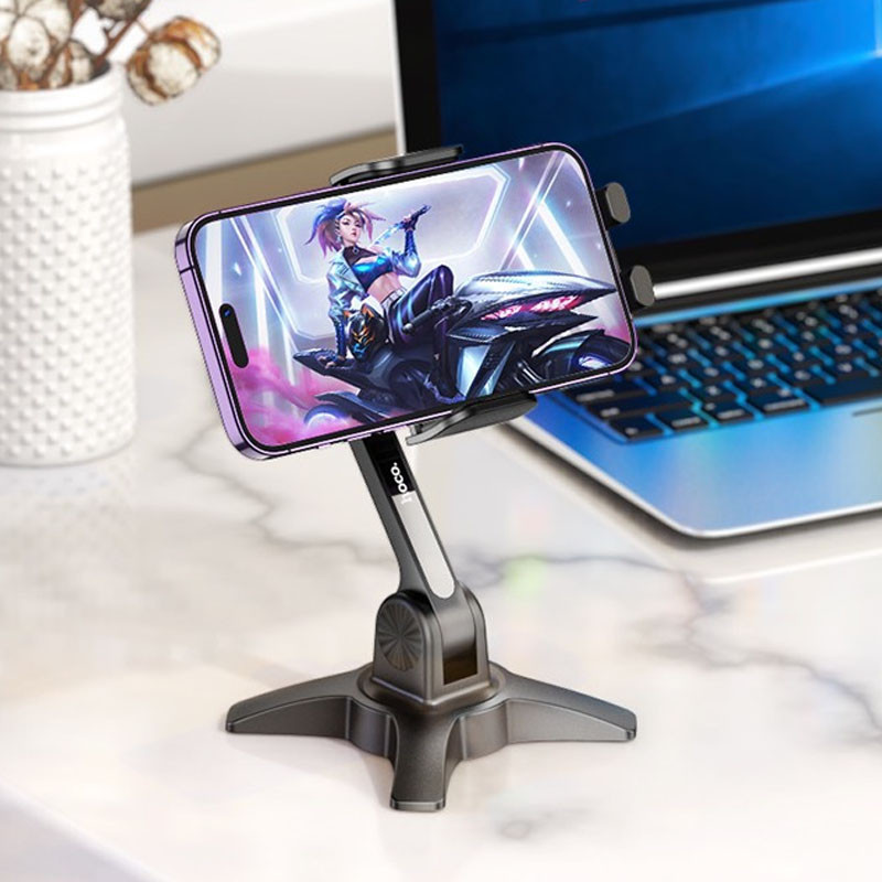 Фото Держатель для телефона Hoco HD3 Joy push-type (Space Black) в магазине vchehle.ua