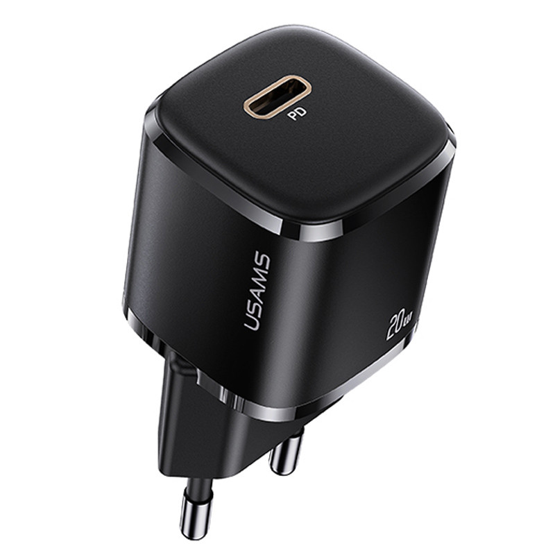 

МЗП Usams US-CC124 T36 20W Super Si (1Type-C / 20W) (Чорний) 1109301