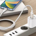 Купить Дата кабель Proove Dense Metal USB to Type-C 2.4A (1m) (White) на vchehle.ua
