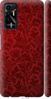 

Чохол Чохол цвета бордо для Tecno Pova 2 1396959