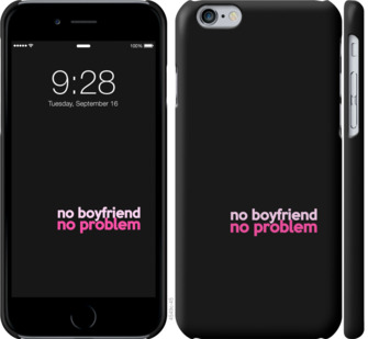 

Чохол no boyfriend no problem для iPhone 6 (4.7'') 828531
