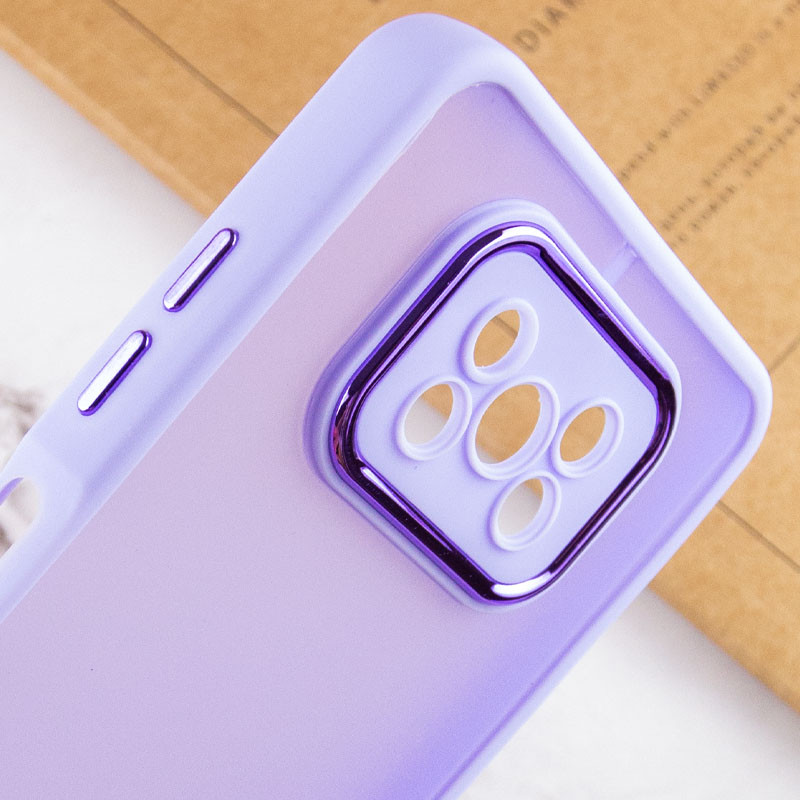 Купити TPU+PC чохол Accent на Xiaomi Poco X3 NFC / Poco X3 Pro (White / Purple) на vchehle.ua