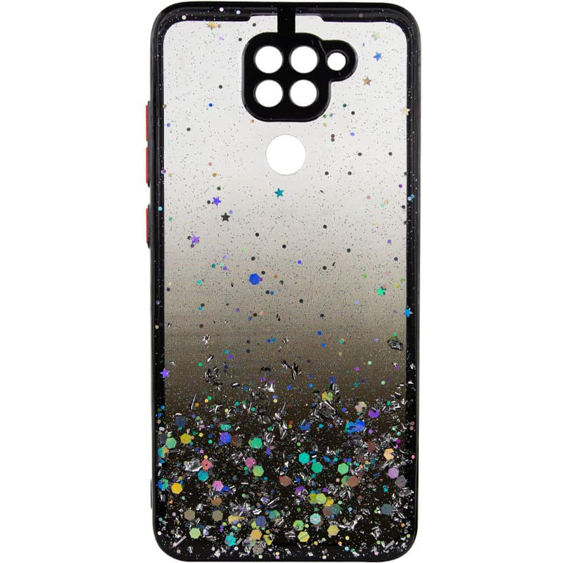 

TPU чохол Spangle star з захистом камери на Xiaomi Redmi Note 9 / Redmi 10X (Чорний) 1211887