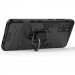 Ударостійкий чохол Transformer Ring for Magnet на Samsung Galaxy A31 (Чорний / Soul Black) в магазині vchehle.ua