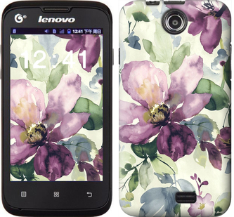 

Чохол Квіти аквареллю на Lenovo A300 296452