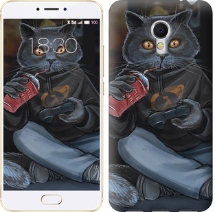 

Чохол gamer cat на Meizu MX6 635485