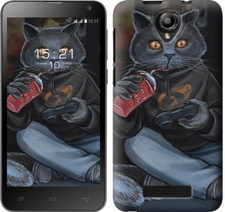 

Чехол gamer cat для Fly IQ4514 635682