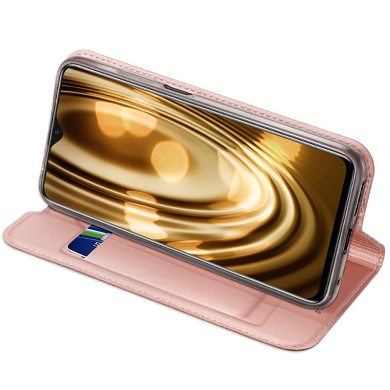 

Чохол-книжка Dux Ducis з кишенею для Xiaomi Poco M3 (Rose Gold) 1101070