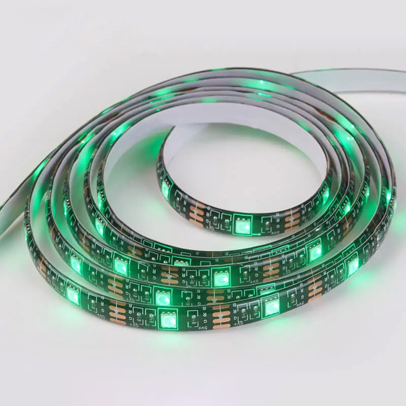 Фото Світлодіодна LED стрічка Hoco DL30 + remote control (4m) (Black) на vchehle.ua
