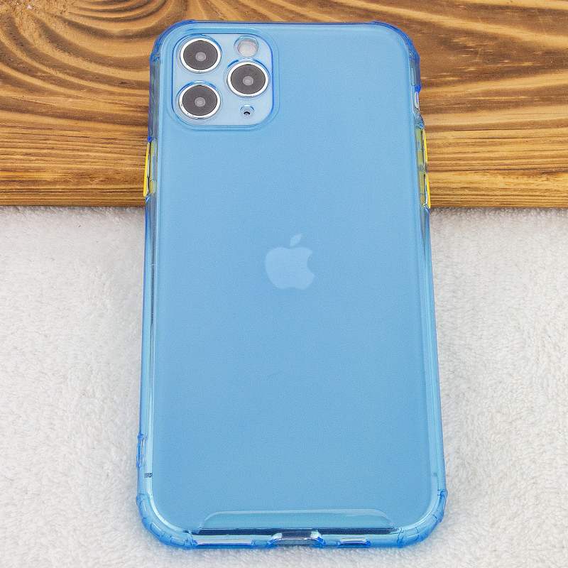 Фото TPU чехол Сolor matte для Apple iPhone 11 Pro (5.8") (Синий) в магазине vchehle.ua