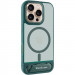 TPU+PC чехол Stand case для Apple iPhone 16 Pro Max (6.9") (Green)