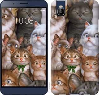 

Чехол коты для Huawei Honor 7i 757734